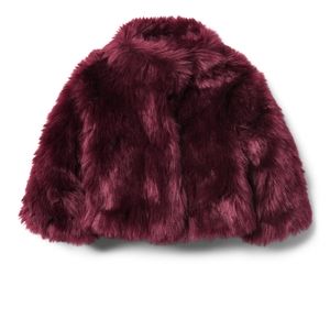 Janie and Jack Faux Fur Coat